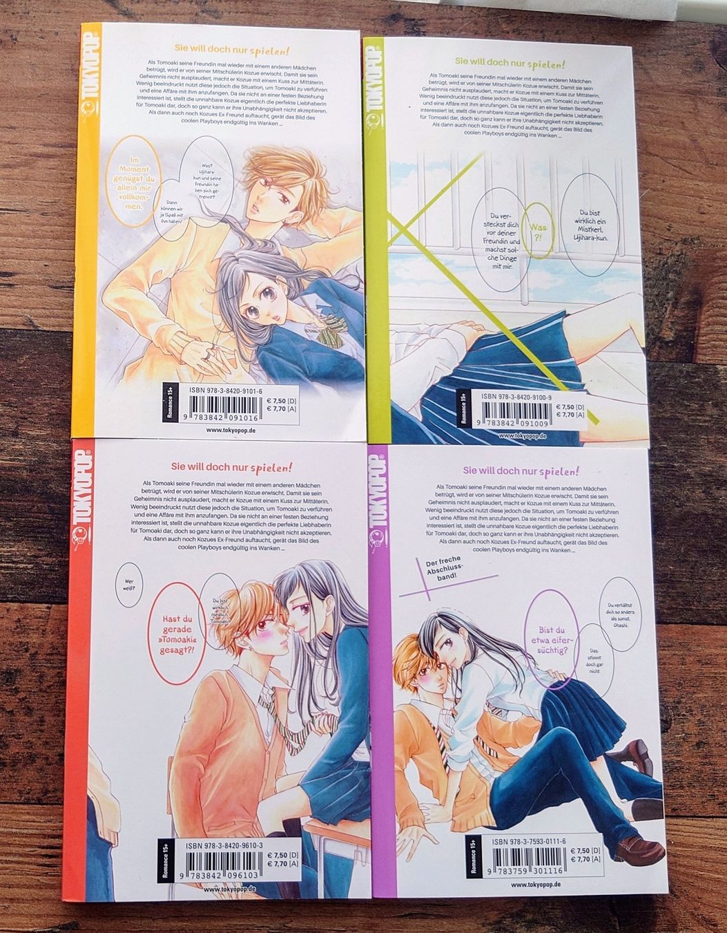 Fumetti: Let's Play a Love Game 1-4 komplett – Usato da Embrach venduto da Jeanne_85 1
