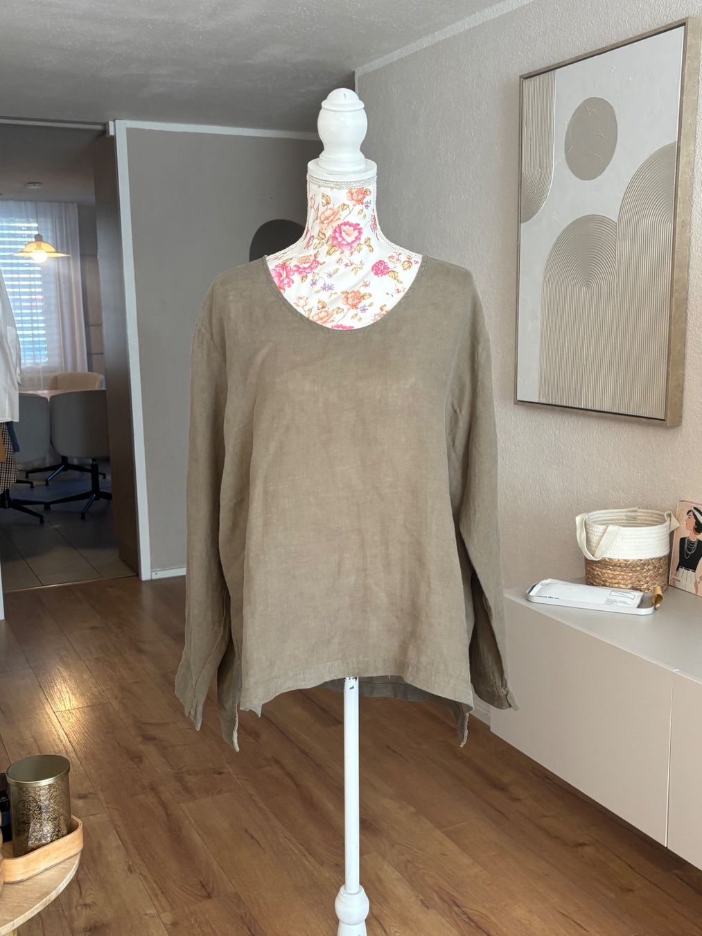 Camicette: Own by Basics Bluse 100% Leinen – Usato da St. Margrethen SG venduto da dijanaO