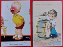 2 x Ansichtskarte Vintage