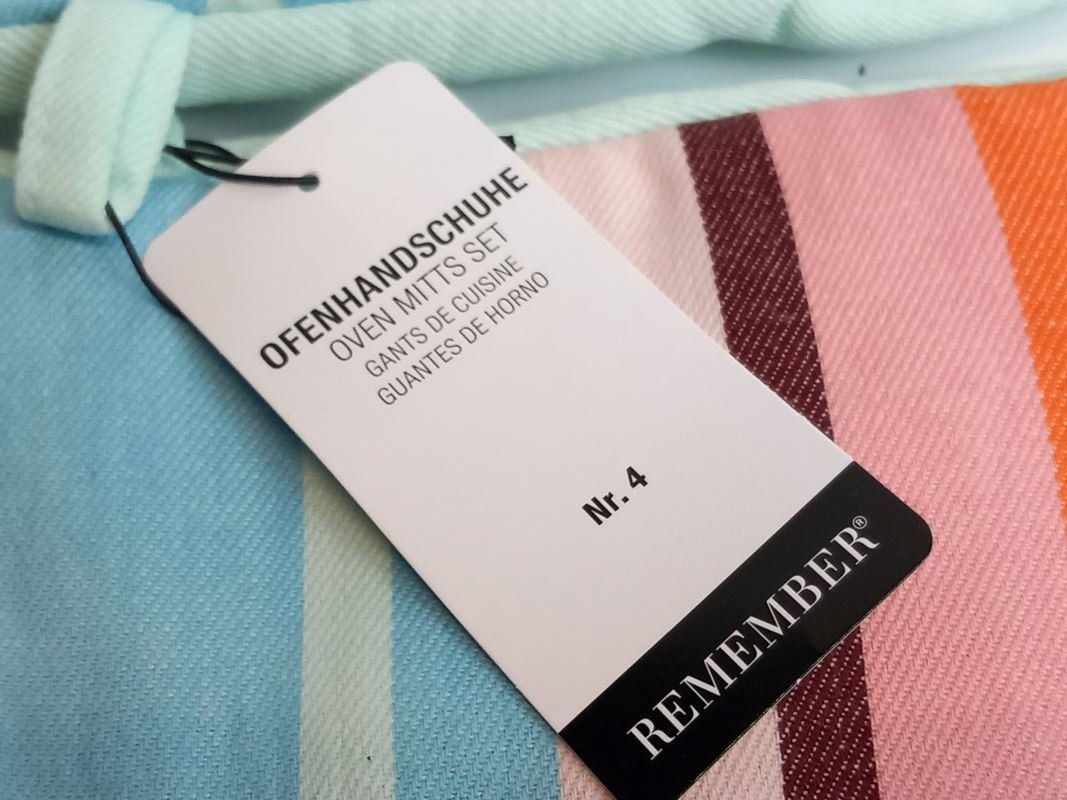 Gants & mitaines : REMEMBER®  Ofenhandschuhe – Neuf avec emballage d'origine à Hünenberg par Restwert_Zug 3