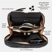 SLNT E3 Sling Bag - RFID-Schutz Tasche - Schwarz
