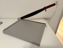 Hebelschneider KW-Trio 3911 grau akzeptabler Zustand