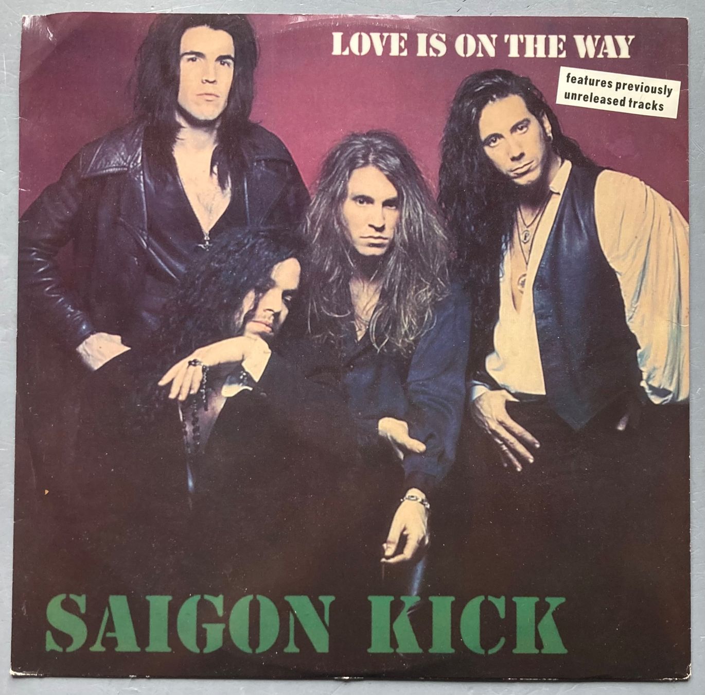 Schallplatten: SAIGON KICK - LOVE IS ON THE WAY – Gebraucht aus Poliez-Pittet von Newtown-Records
