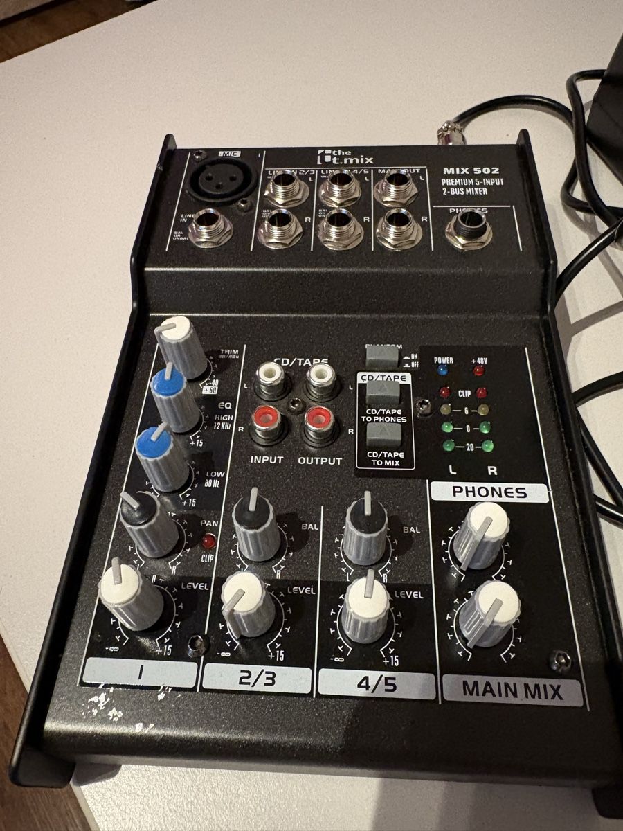 Mischpulte: Analogmixer T.mix mix 502  – Neu (gemäss Beschreibung) aus Schwarzenburg von DMZ-Eventtechnik 1