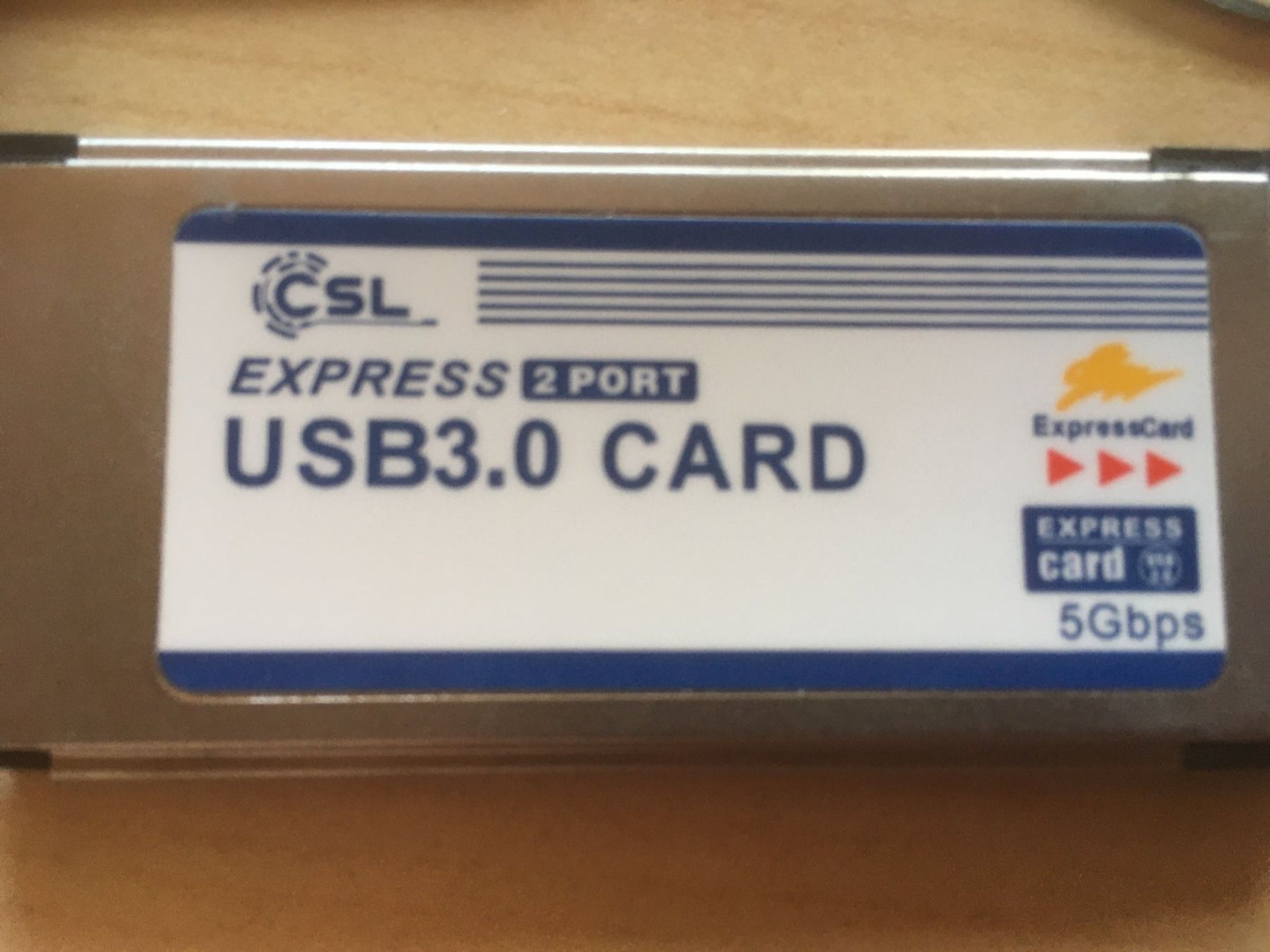 Laufwerke & Adapter: CSL Express 2 Port USB3.0 Card – Gebraucht aus Marbach LU von Hoheduene 1