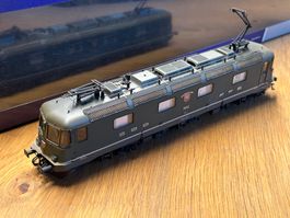 H0/DC verwittert SBB Re 6/6 11662 Digital Sound Roco