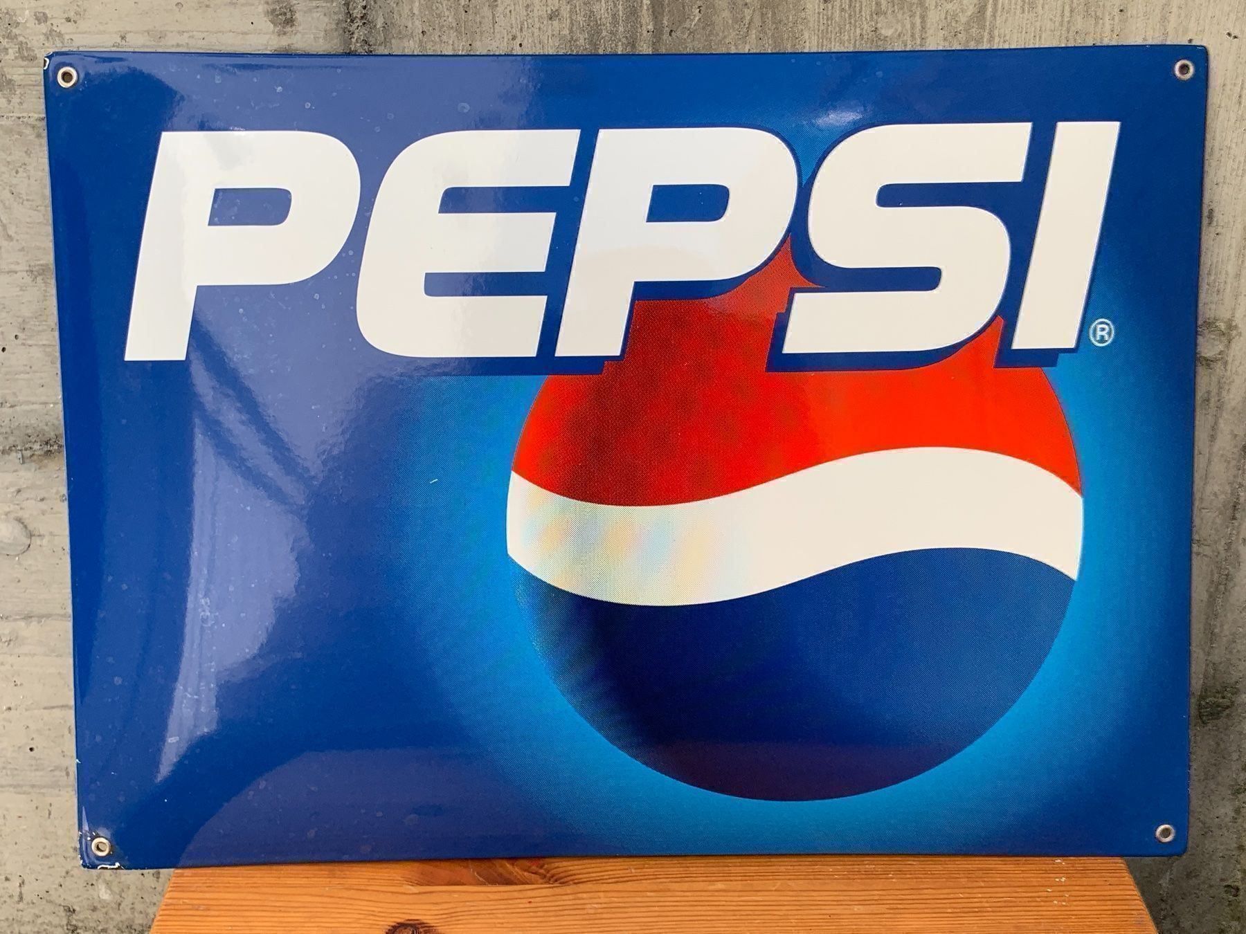 Pepsi Insegne: PEPSI WERBUNG AUS DER 90er – Nuovo (secondo la descrizione) da Hochdorf venduto da suatvid 2
