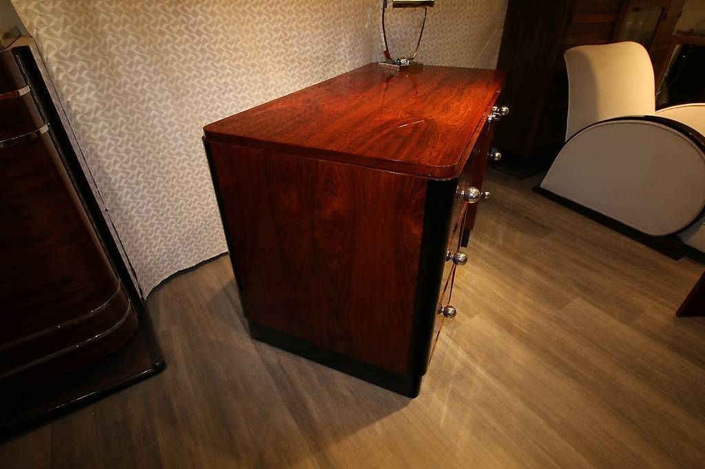 Scrivanie: Bureau art déco en palissandre de Rio  – Usato da Mollens VD venduto da espritartdeco 6