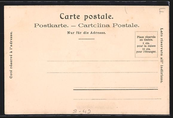 Cartoline postali: Schaffhausen, Teilansicht mit Schloss, R – Usato da Berlin venduto da bartko-reher 1