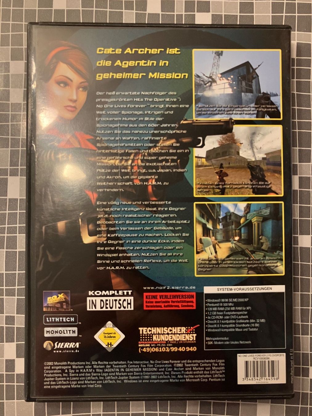 Giochi: No one lives forever 2 - PC (2002, deutsch) – Usato da Winkel venduto da Asdas87 1