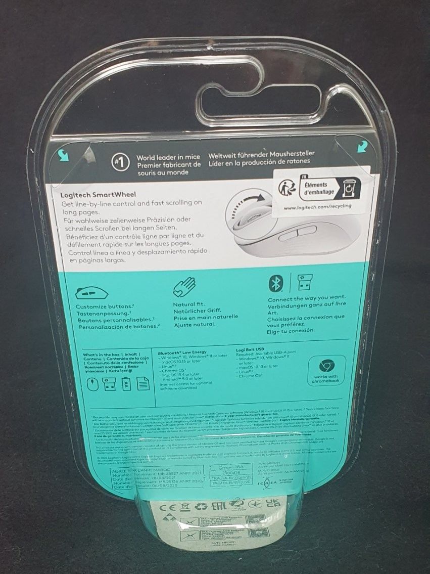 Logitech Mouse: Wireless Mouse Logitech M650 NEU!! - OVP – Nuovo e nell'imballaggio originale da Abtwil AG venduto da MaVo.0710 2