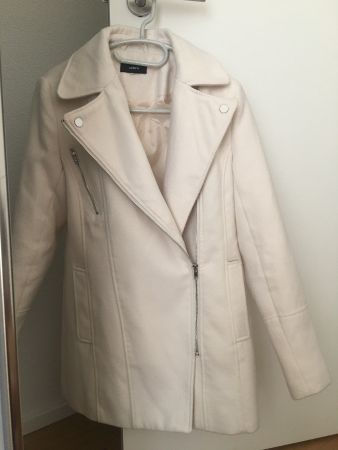 Elegante weisse Jacke von Zebra Grösse XS