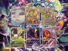 Pokemon Art Rare Sammlung Inferno X 6 Stück