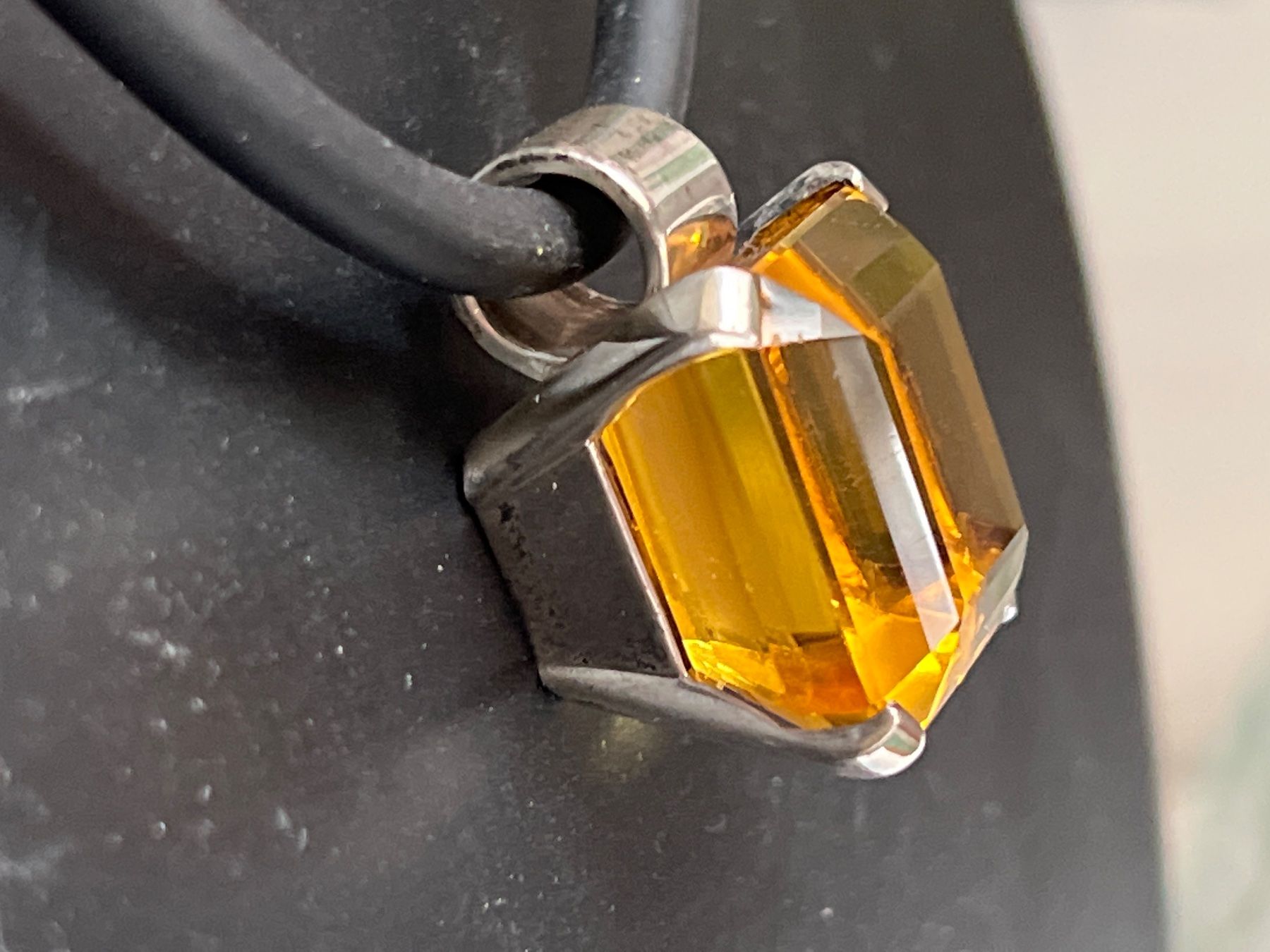 Colliers: Schöne Kette 925 mit Citrin – D'occasion à Seon par Sunny-Schmuck78 2