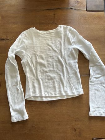 Weisses Langarmshirt🤍 Grösse S, Top Zustand ✔️