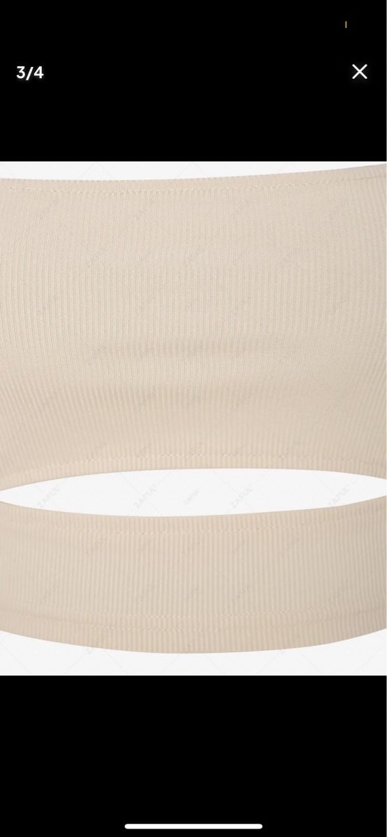 Zaful Tops: Beiges Crop Top von Zaful, Gr. S – Neu und originalverpackt aus Arbon von llaauraa 2