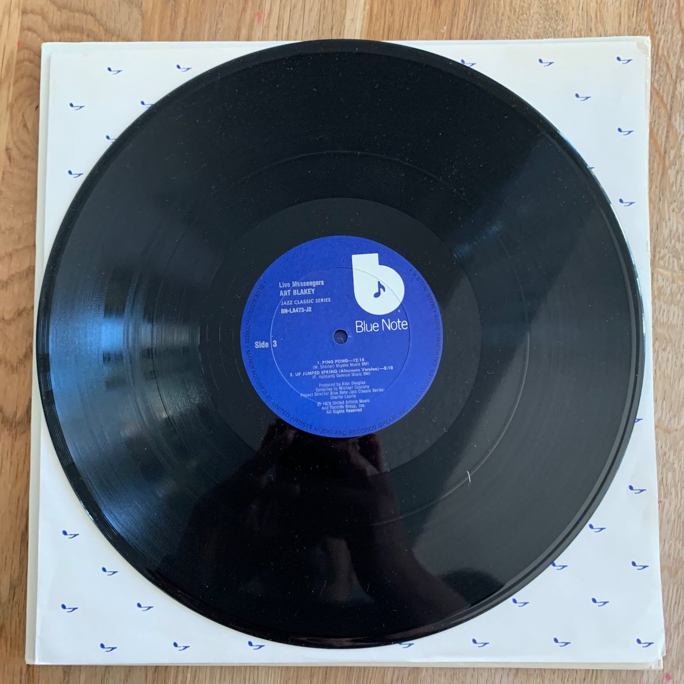 Schallplatten: ART BLAKEY - LIVE MESSENGERS...OG US 1978...VG+/VG++ – Gebraucht aus Gals von Diskopatshop 4
