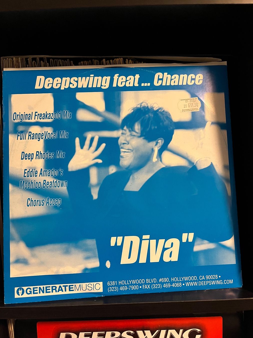 Dischi in vinile: 3 x Deepswing 12"  (Generate Music) – Usato da Frauenfeld venduto da Philz