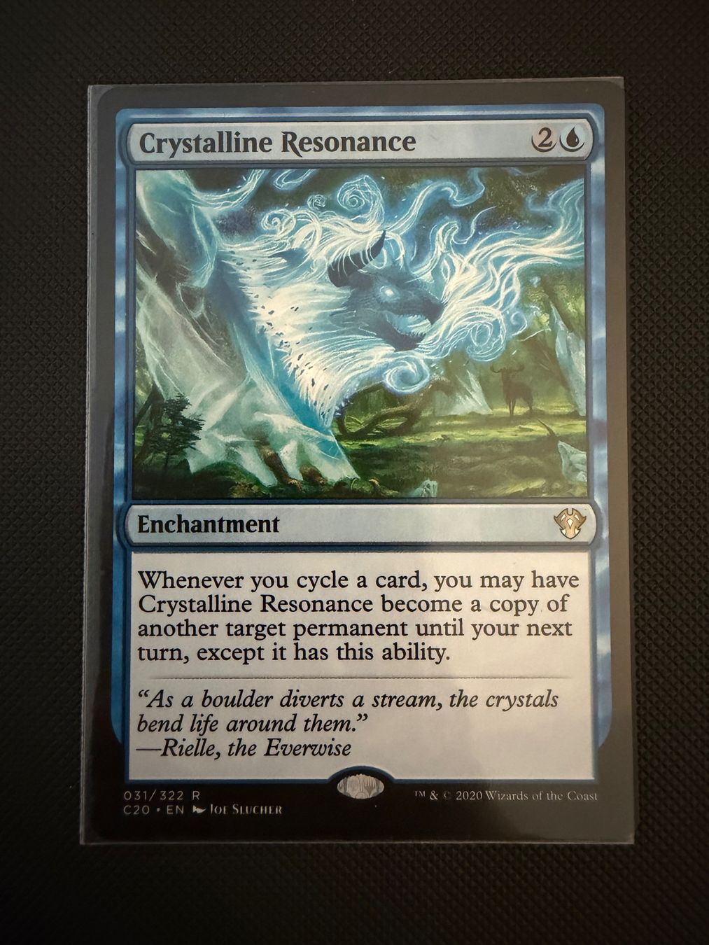 Magic The Gathering Sammelbilder & Trading cards: Crystalline Resonance – Gebraucht aus Ulisbach von joelsj