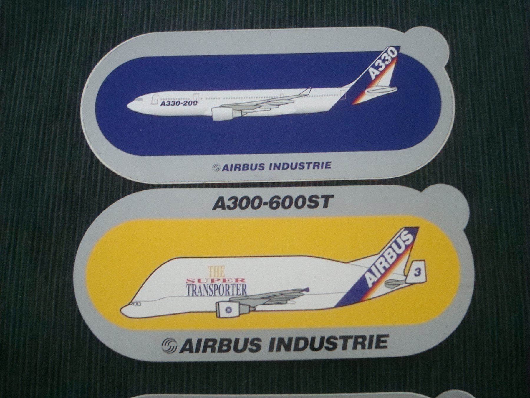 Sticker: 3 Kleber: Airbus Industrie – Nuovo (secondo la descrizione) da Neuenegg venduto da flohcante 1