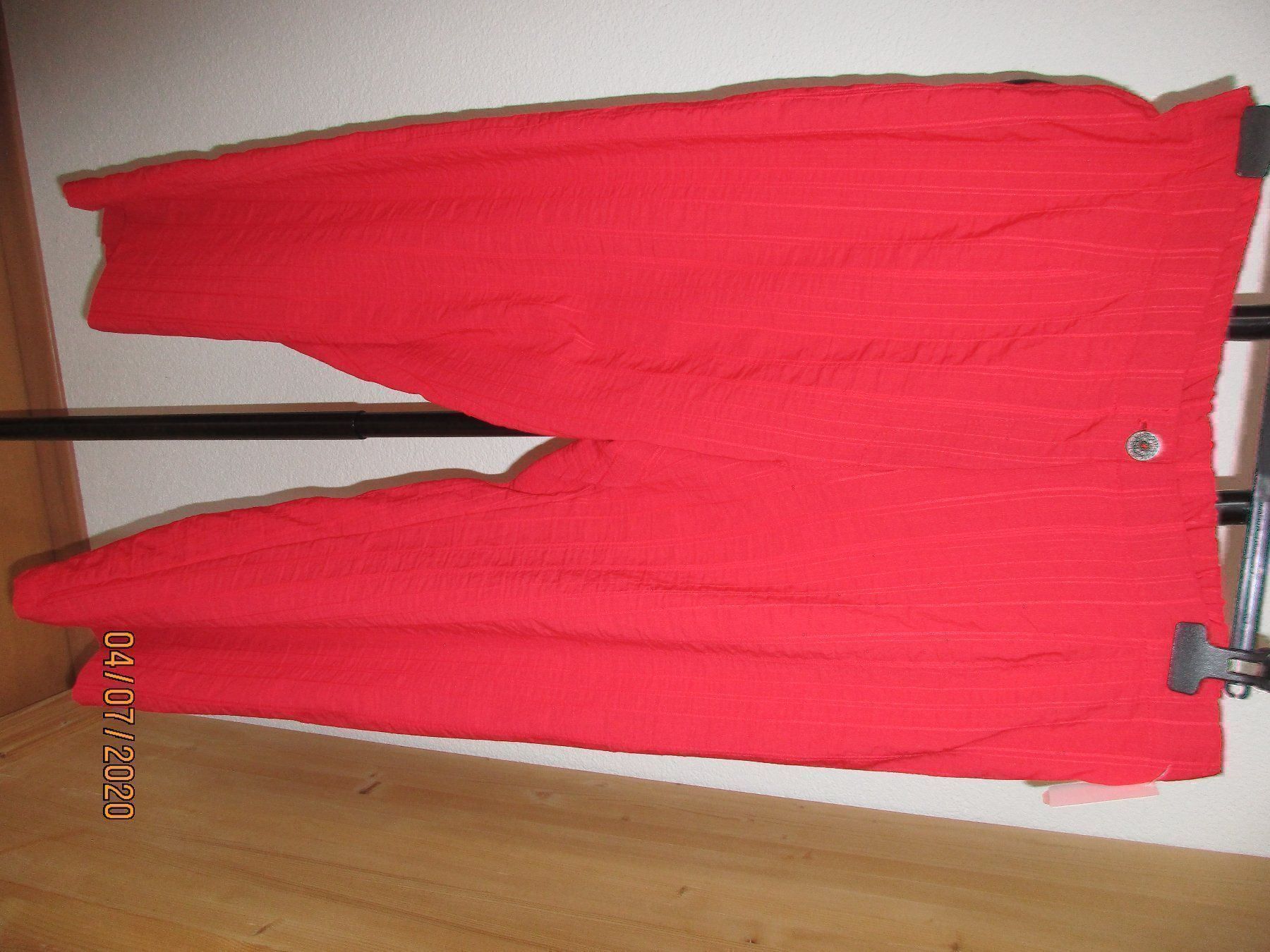 Pantaloni: Jean Marc Philippe 46 in rot Sommerhose – Nuovo (secondo la descrizione) da Ottenbach venduto da Claurin