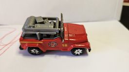 Spielzeugauto Feuerwehr-Jeep
