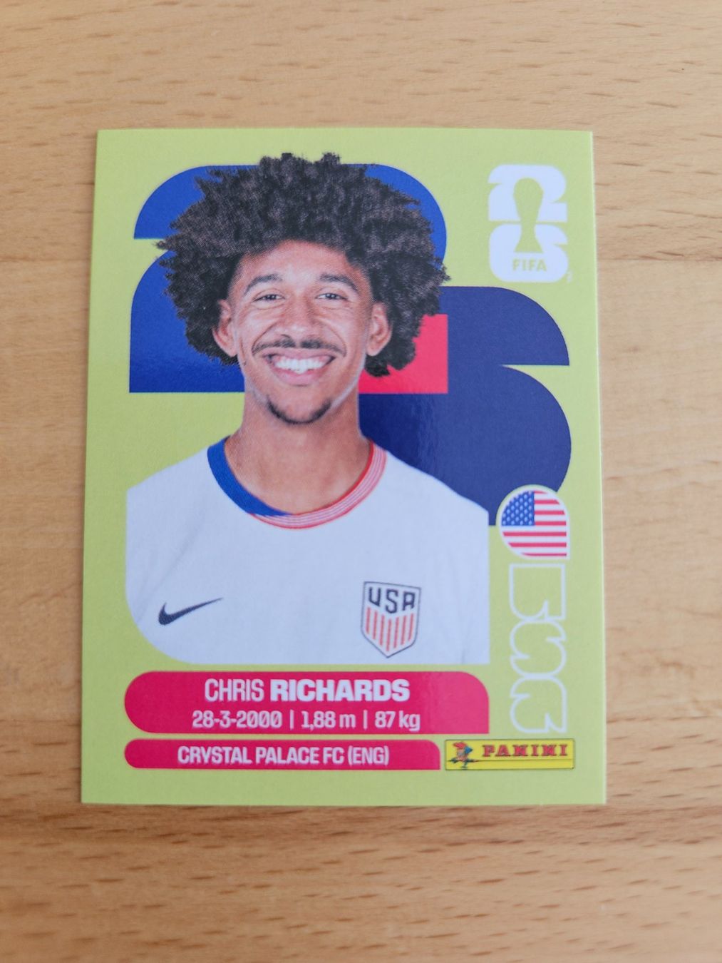 Panini Carte collezionabili: Panini WM 2026 USA 3 – Nuovo (secondo la descrizione) da Winterthur venduto da melac