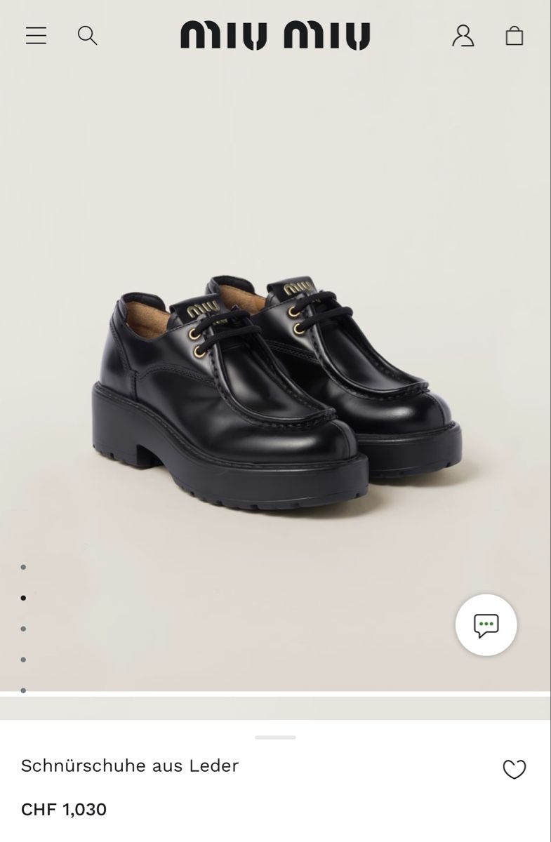 Miu Miu Scarpe da donna:  Miu Miu Schnürschuhe  – Nuovo (secondo la descrizione) da St.Moritz venduto da MonikaG08 4