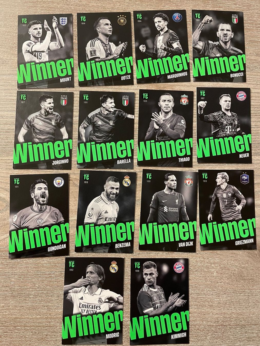 Panini Sammelbilder & Trading cards: Panini Top Class Winner – Gebraucht aus Biel-Benken BL von