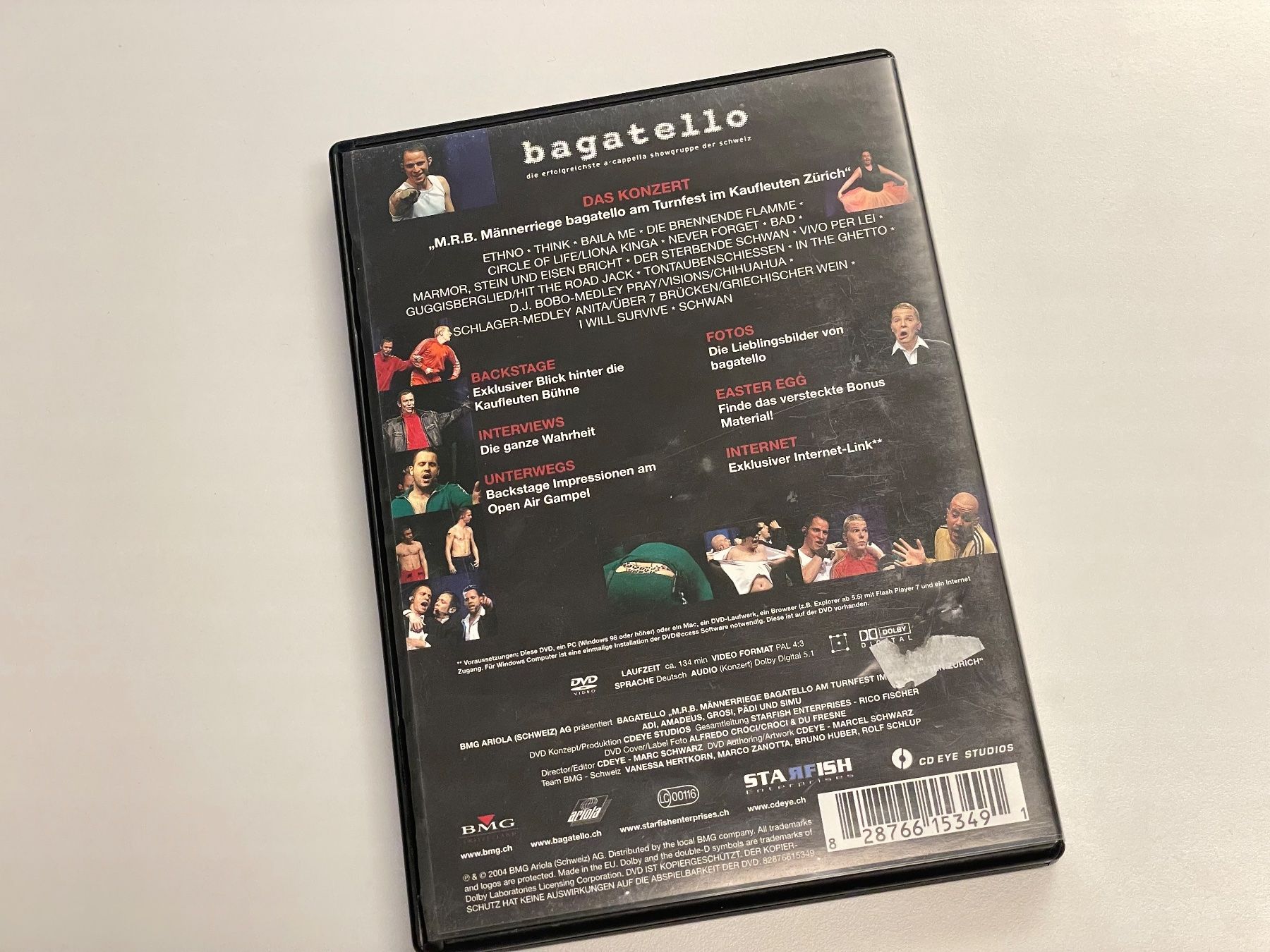 Tutti i DVDs: Bagatello - M.R.B. – Usato da Muri b. Bern venduto da AdidasCollector 1