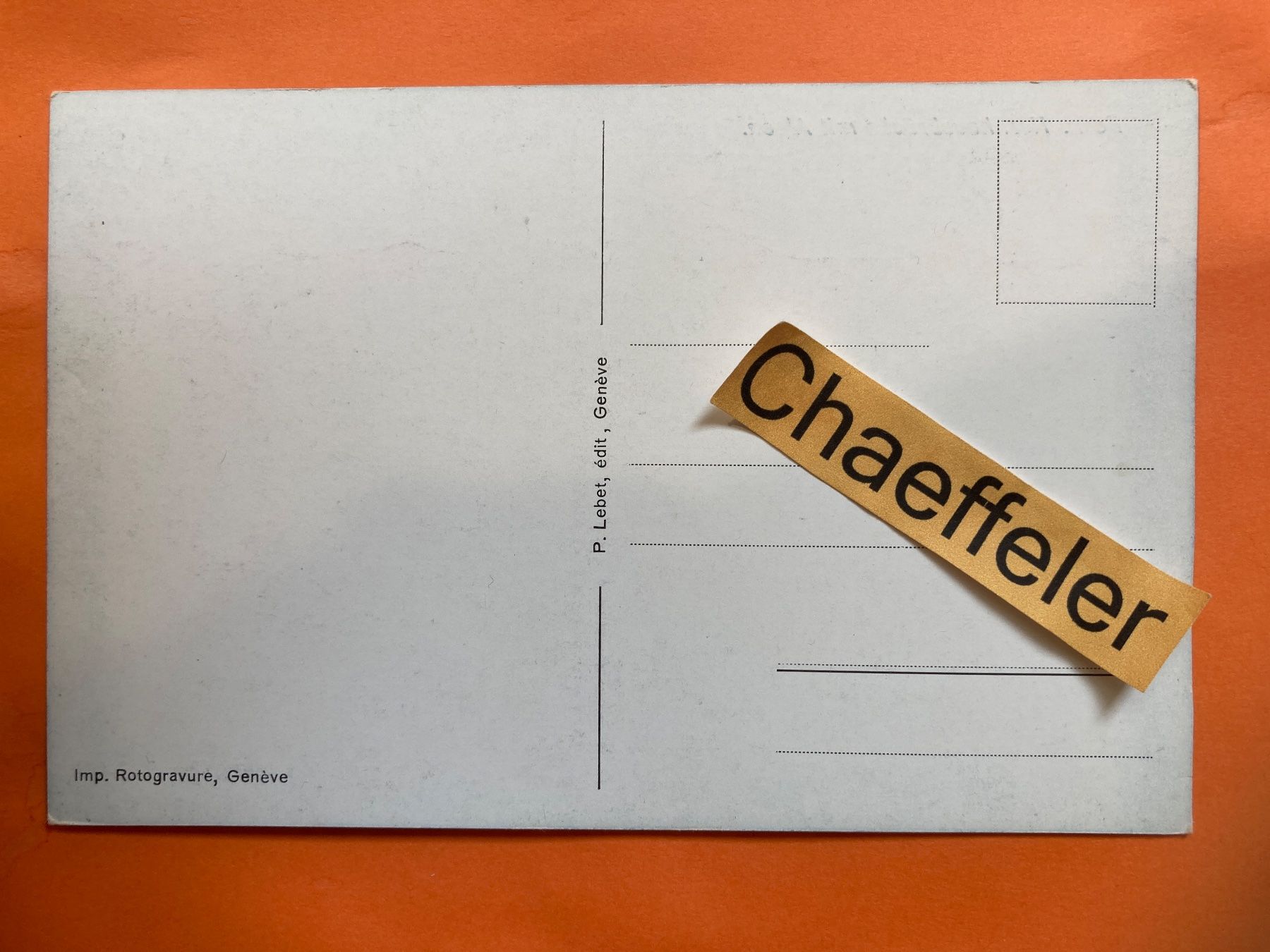 Cartes postales: Bern. Kornhausbrücke mit Alpen – D'occasion à Zürich par Chaeffeler 1