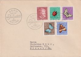 Pro Juventute 1952: FDC