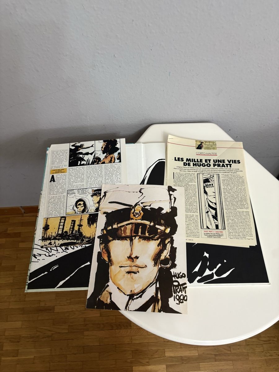 Comics: 3 BD  vintage Hugo Pratt – Gebraucht aus petit lancy von FerreiraLuis 6