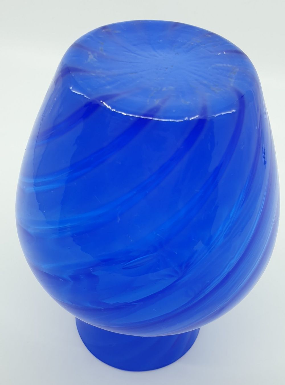 Murano Vasen & Gefässe: Blaue Murano Swirl Vase – Gebraucht aus Emmen von  3