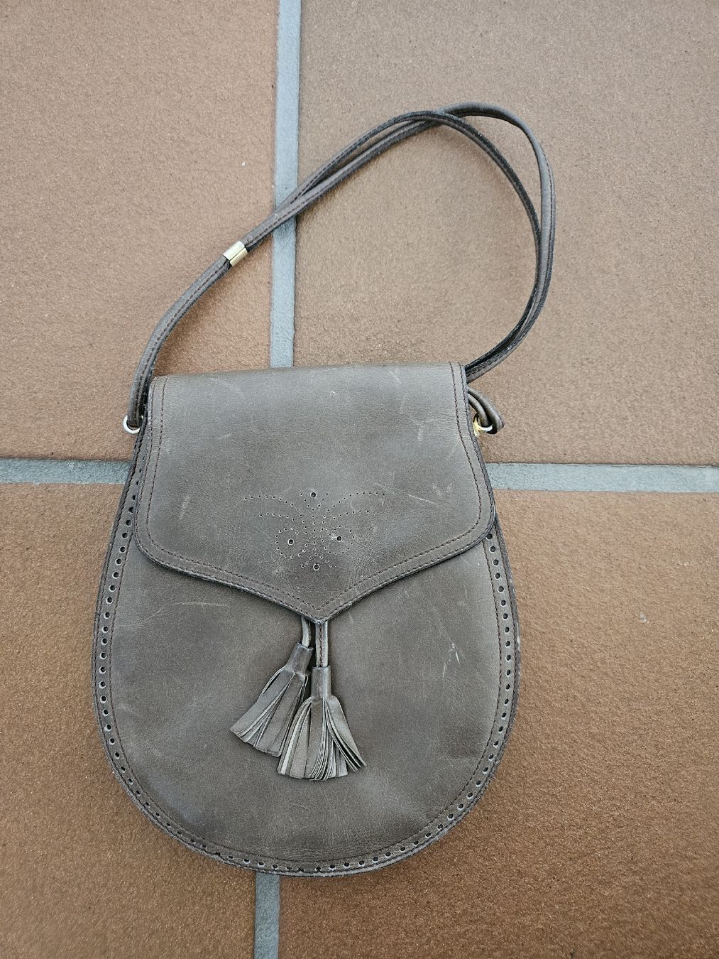 Borse da donna: Vintage Ledertasche – Usato da Eschenbach SG venduto da MarThu