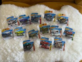 14 Hot Wheel / Autos / neu!