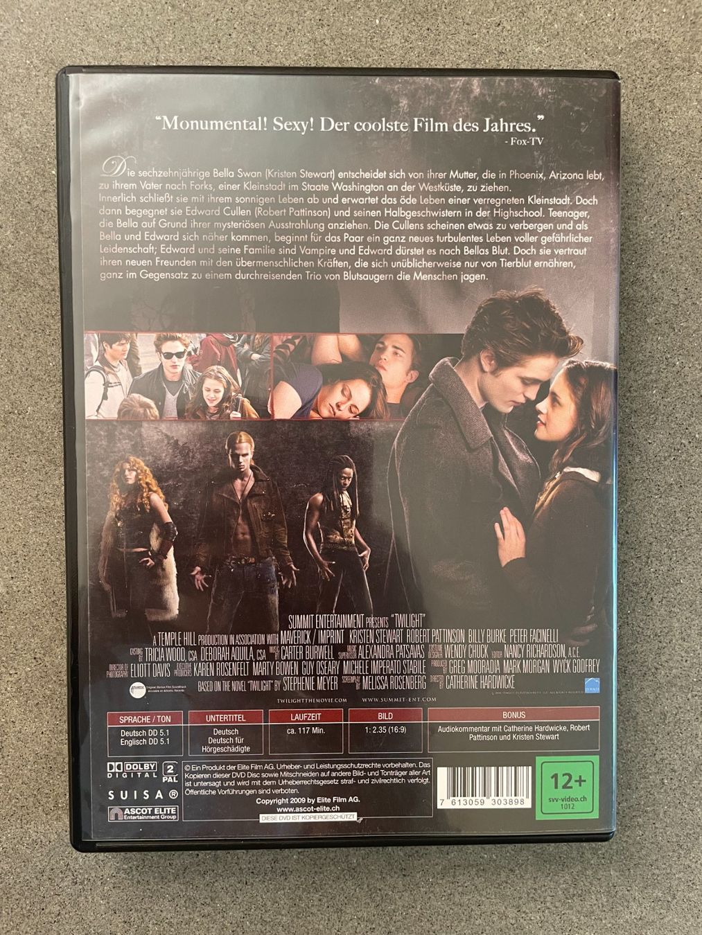 Tutti i DVDs: DVD Twilight Biss zum Morgengrauen – Usato da Zofingen venduto da angito 2
