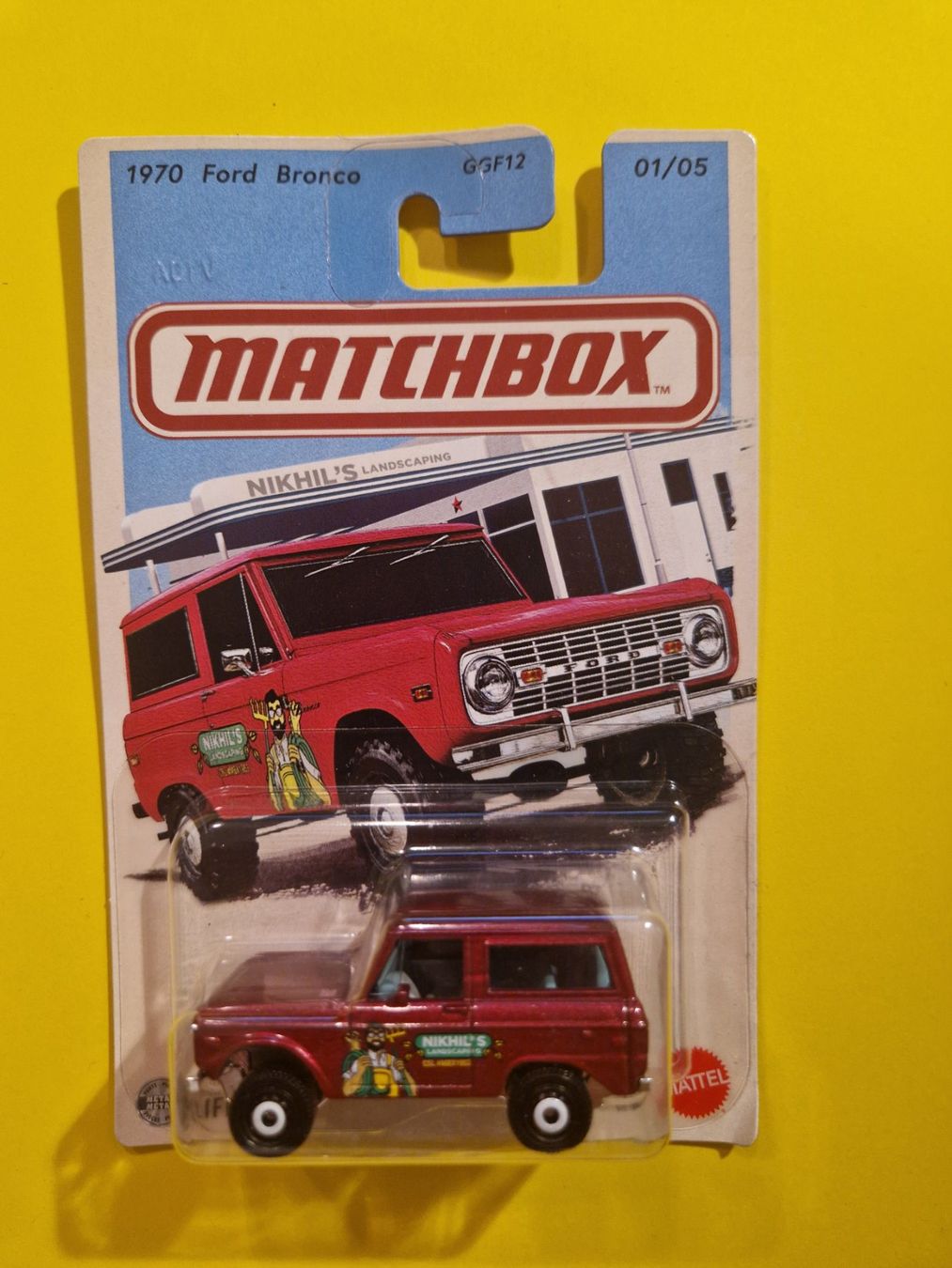 Matchbox Voitures modèles: Matchbox 1970 FORD BRONCO – Neuf avec emballage d'origine à Oftringen par Rotor 6
