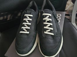 New Ecco Exostride suede sneakers