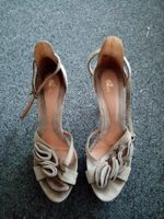 Schuhe, Leder Sandalen Gr 40