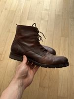 🥾 Jack & Jones Leder Boots Gr. 46 – Vintage Look ✨