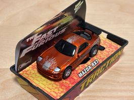 Johnny Lightning Mazda RX-7 chrome orange "Fast and Furious"