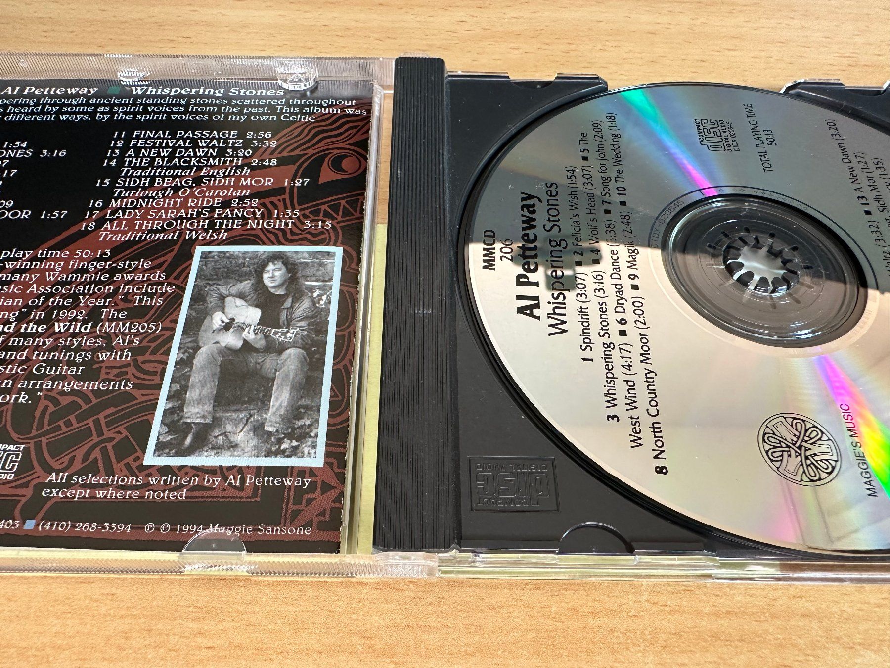 CD: Al Petteway – Whispering Stones – Usato da Rikon im Tösstal venduto da Alpenmutz 2