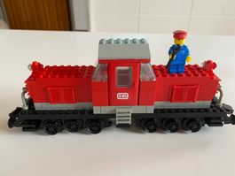 LEGO - EISENBAHN - 12V - DIESEL - LOKOMOTIVE - 7755