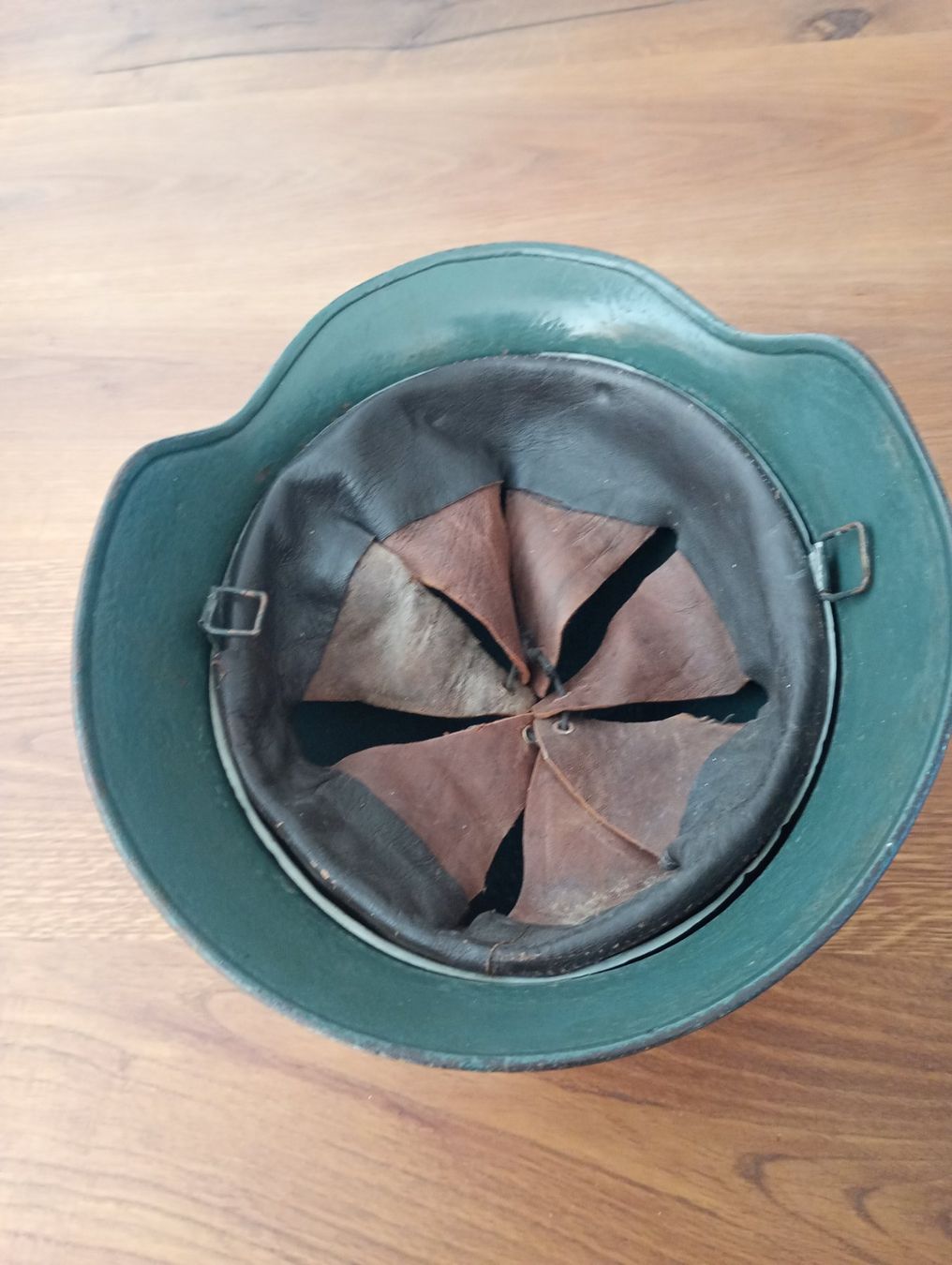 Uniformi & Effetti personali: Casque allemand M40 WW2 camouflé – Usato da Marsens venduto da Militaria.art 3