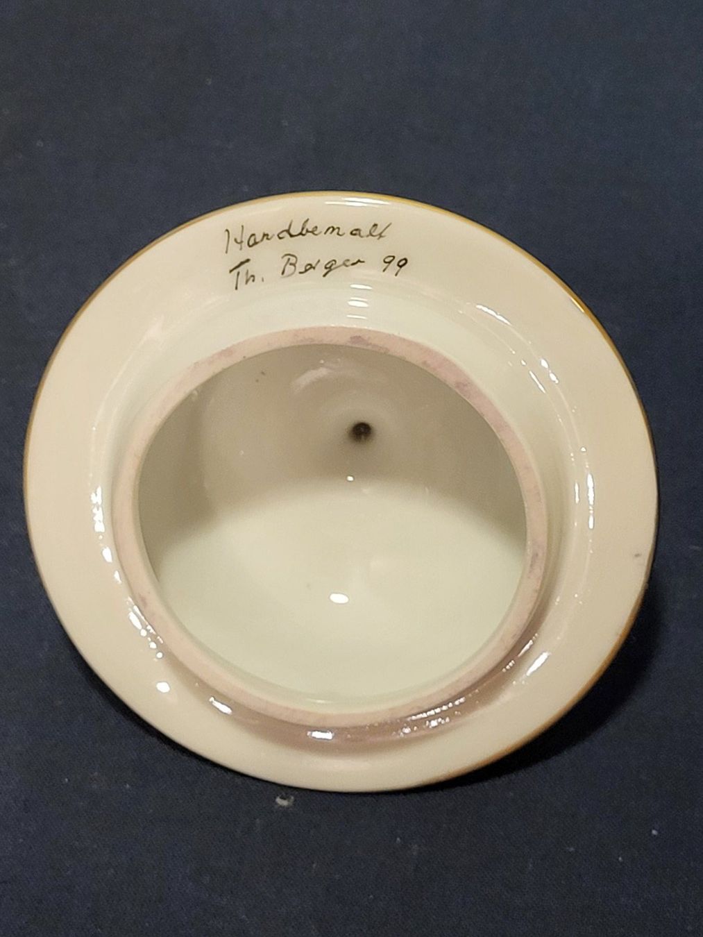 Pentole: Porzellan Topf, handbemalt – Usato da Uster venduto da gurust 4
