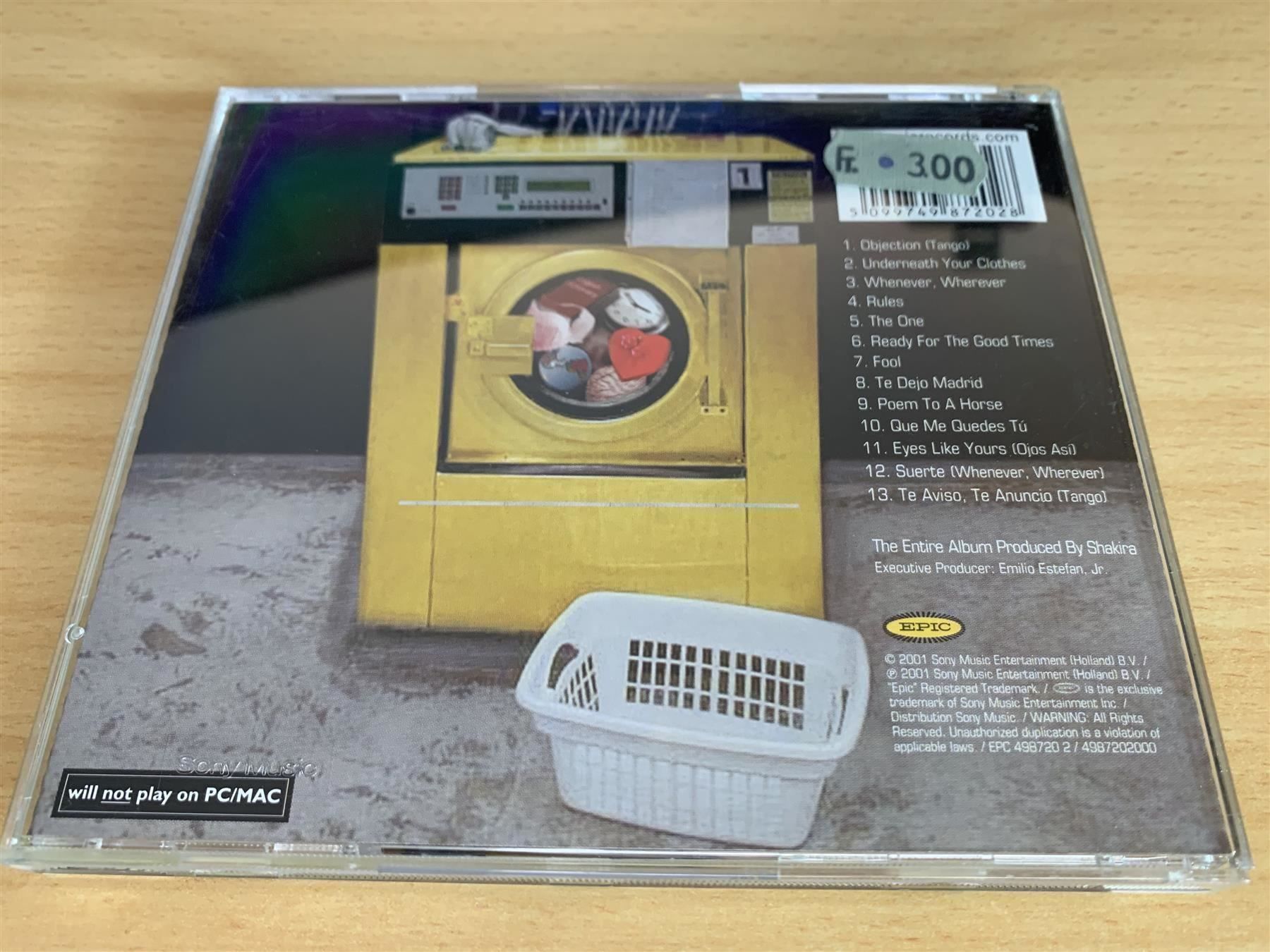CD: Shakira – Laundry Service – Usato da Rikon im Tösstal venduto da Alpenmutz 1