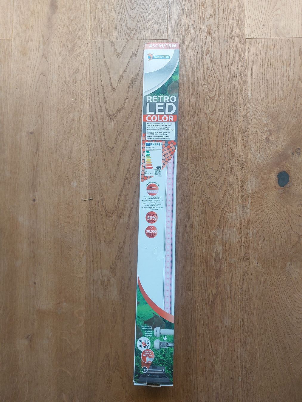 Acquari: Éclairage aquarium superfish retro led color 45 cm – Usato da Cortaillod venduto da Soopadrien 1
