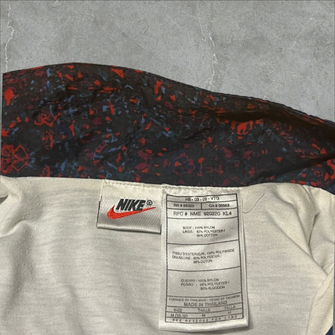 Nike Giacche: Vintage Kult-Nike Jacke – Usato da Seedorf UR venduto da Romkon 3