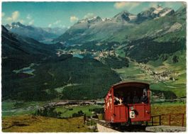 St. Moritz - Standseilbahn Muottas Muragl